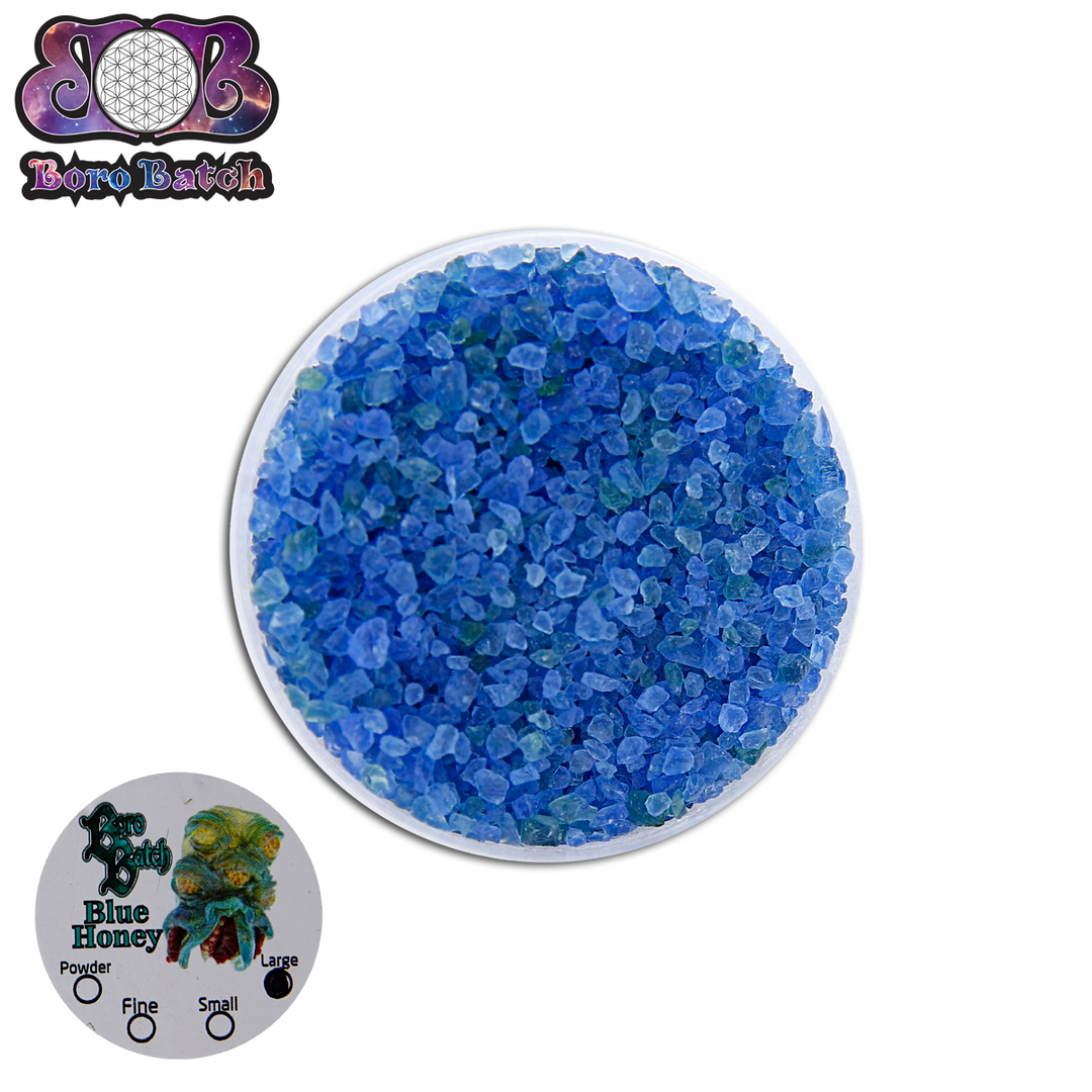Boro Batch Blue Honey Frit (Large)