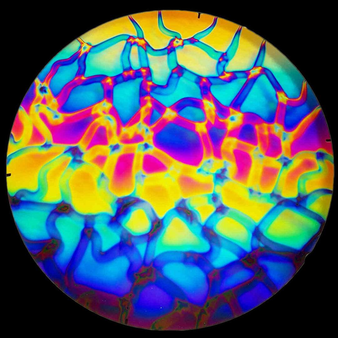CBS Dichro (1/8") - Rainbow 2 - Cool Lava - 33 COE