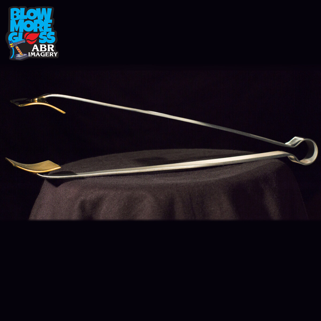Blow More Glass Tools - 1.5" x 2" Square Pillow Press