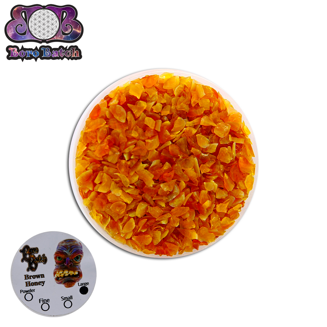 Boro Batch Brown Honey Frit (Large)