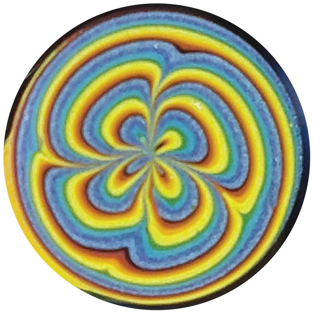Rainbow Flower Millefiori