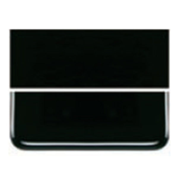 BLACK DOUBLE ROLLED 3MM OPALESCENT