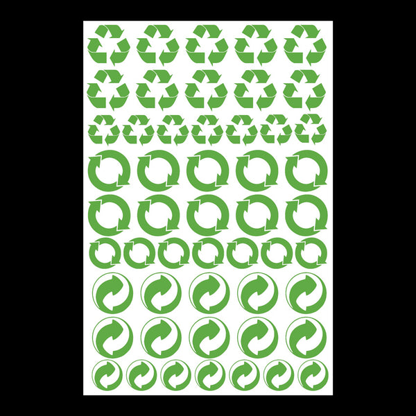 Recycle Decals (Green)