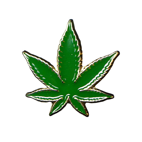 Hatpin - Marijuana Leaf