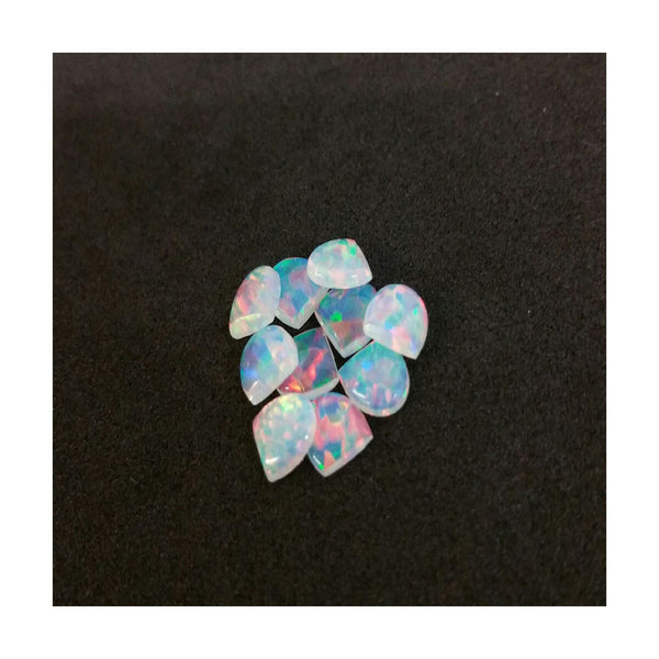 4.8mm White Tongue-Cut Opal