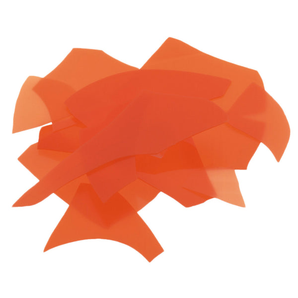 Bullseye Orange Opal Confetti