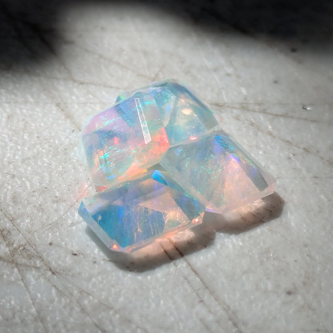 5x3mm White Emerald Opal