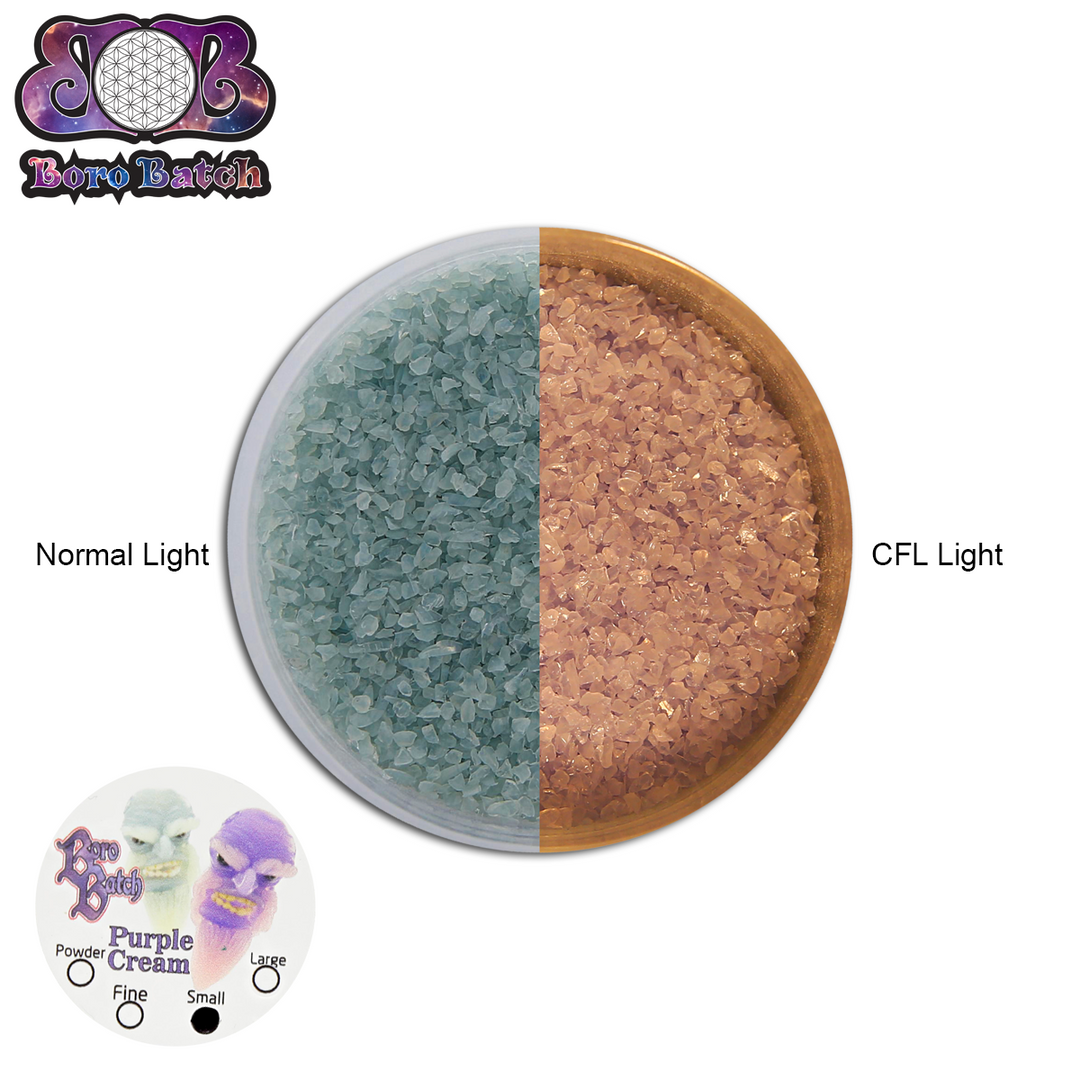 Boro Batch Purple Cream Frit (Small)