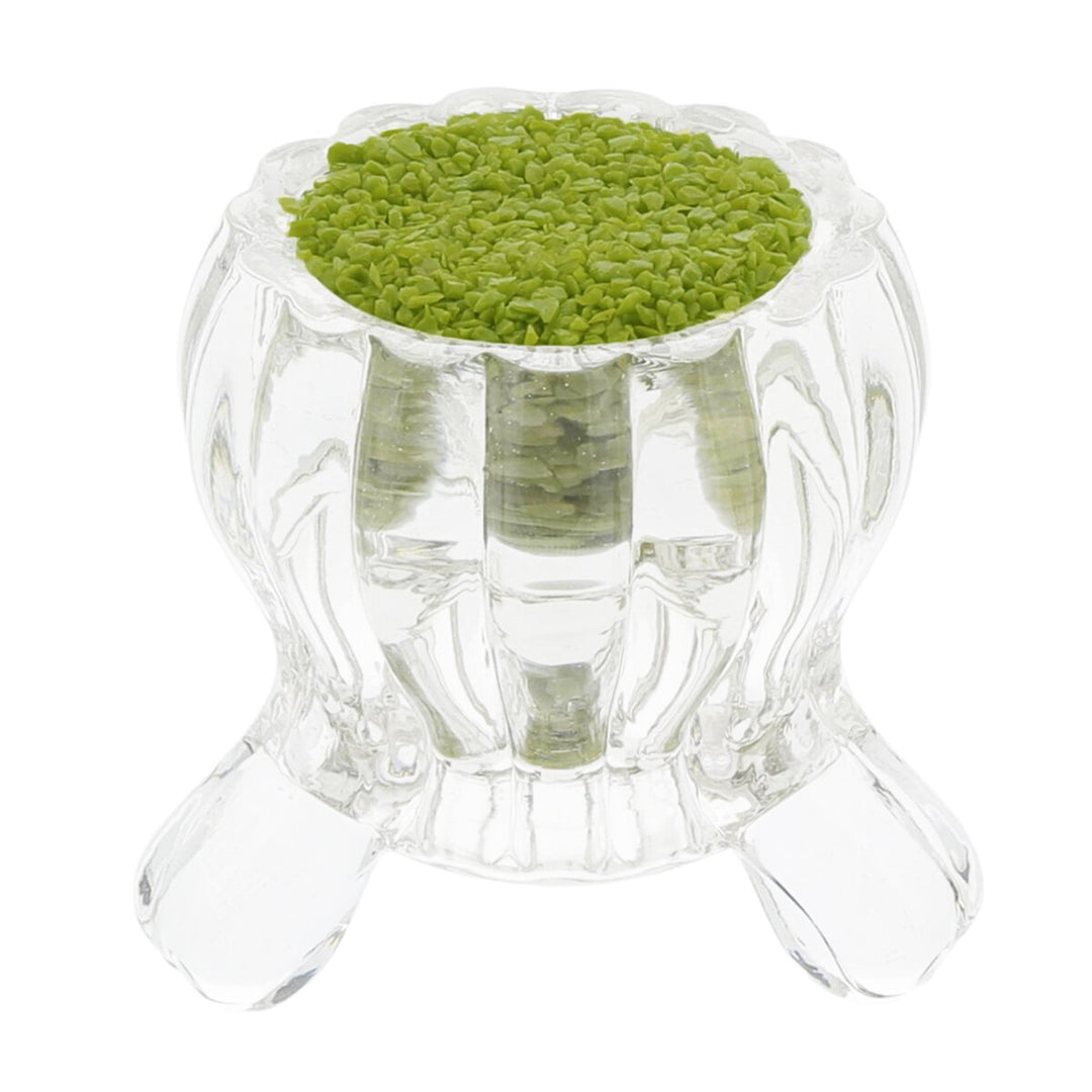 Kashmir Frit - Parrot Green - Small