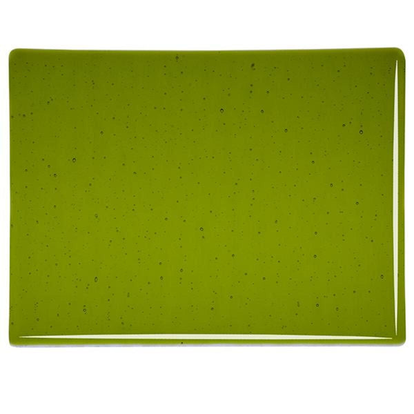 Trans. Lily Pad Green 3mm Iridized