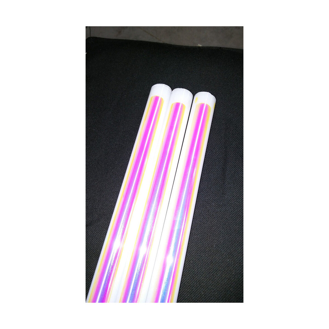 CBS Dichroic Coated Jade White Tubing - 25.4mm x 4mm - 33 COE