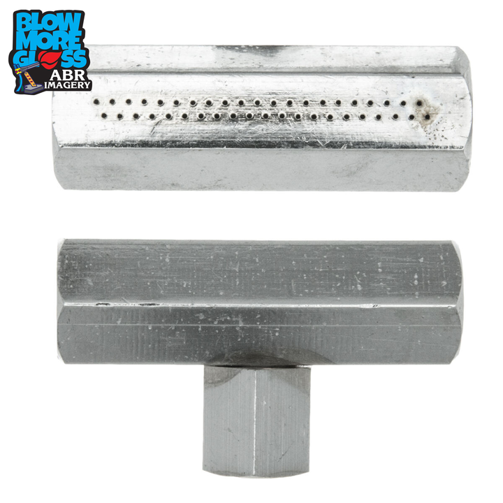 Blow More Glass Tools - 2" Double-Row Ribbon Burner Tip