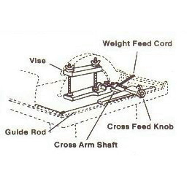 Trim Saw Vise & Cross Feed Kit