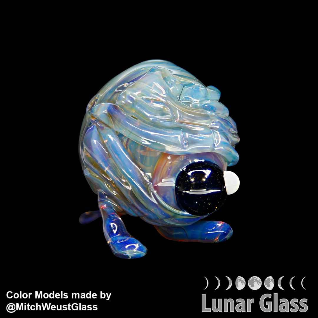 Lunar Glass Billow Blue