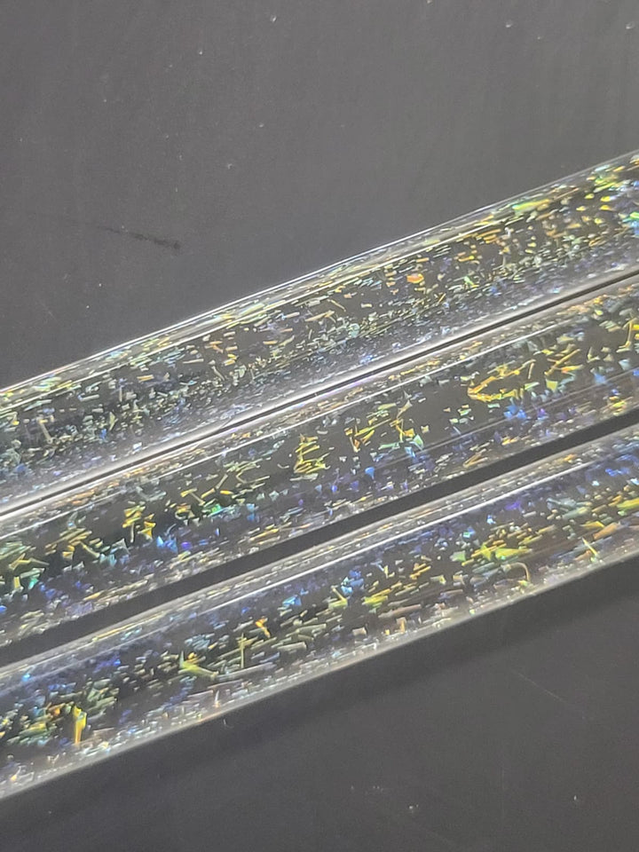 Lunar Glass Clear Inner with Rainbow A Dichro