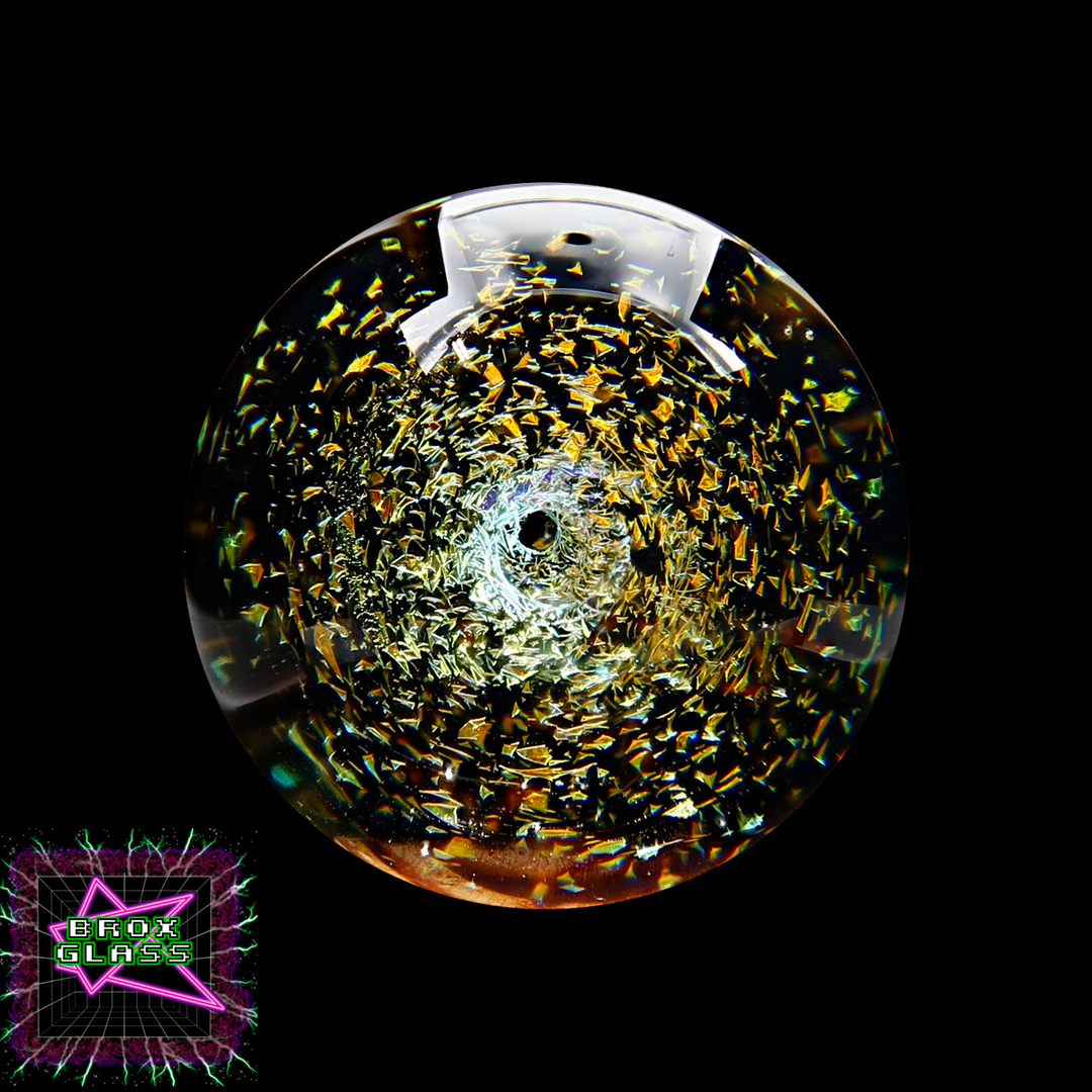 CBS Dichro (1/8") - Cyan/Copper - 33 COE