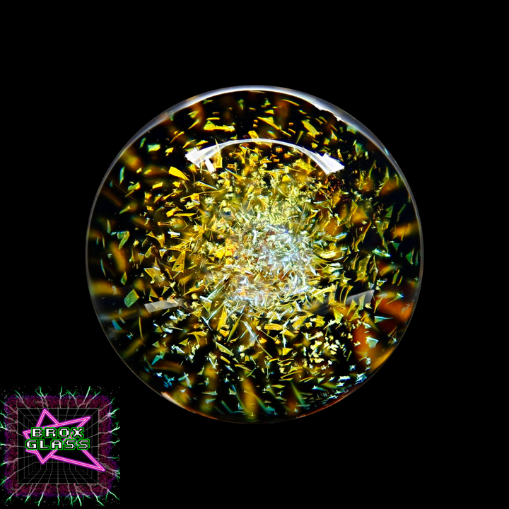 CBS Dichro (1/8") - Cyan/Dark Dark Red - 33 COE