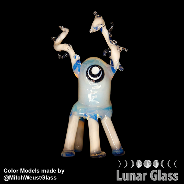 Lunar Glass Dense Moonlight White Opal