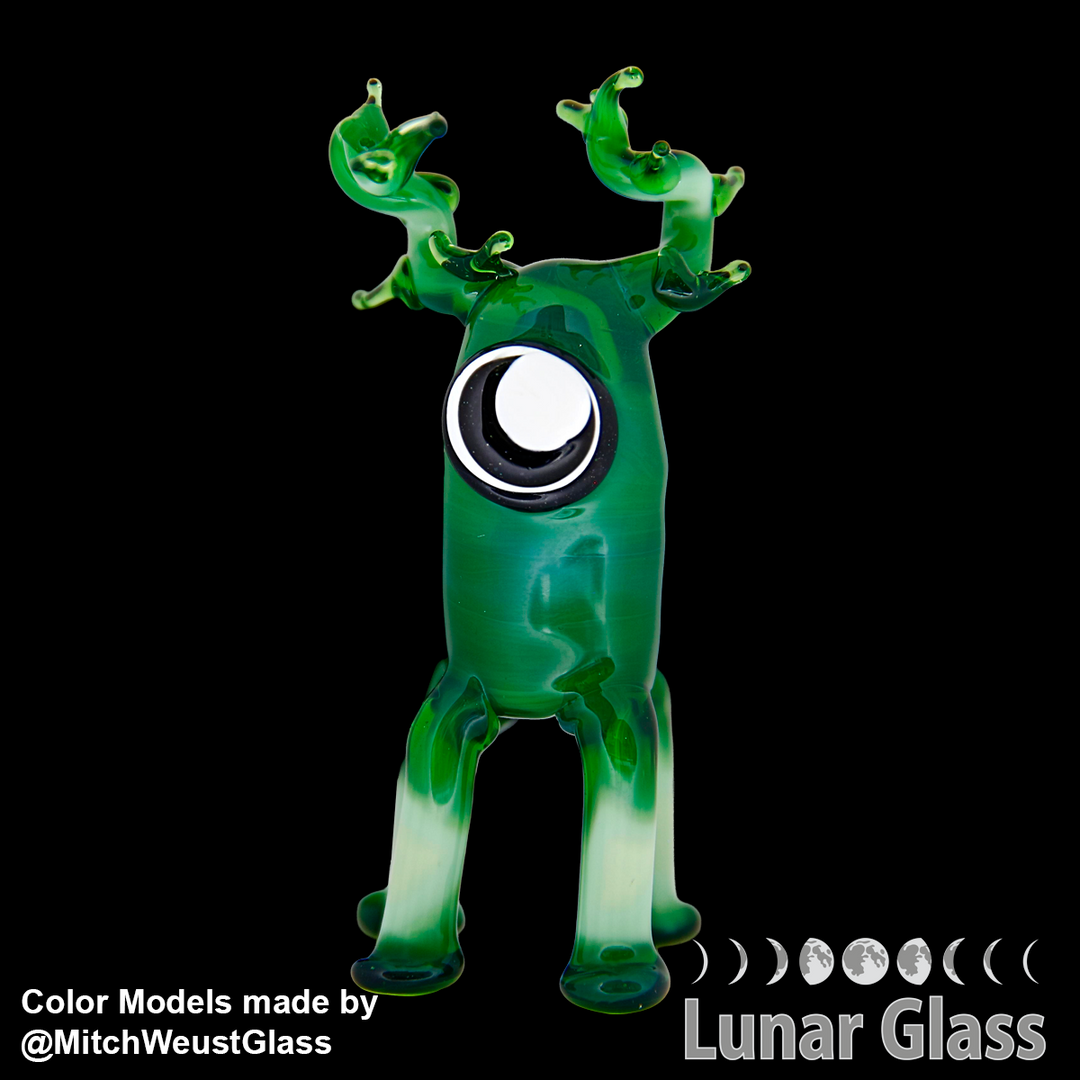 Lunar Glass Gaia Green Opal