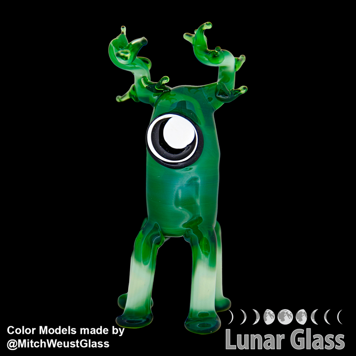 Lunar Glass Gaia Green Opal