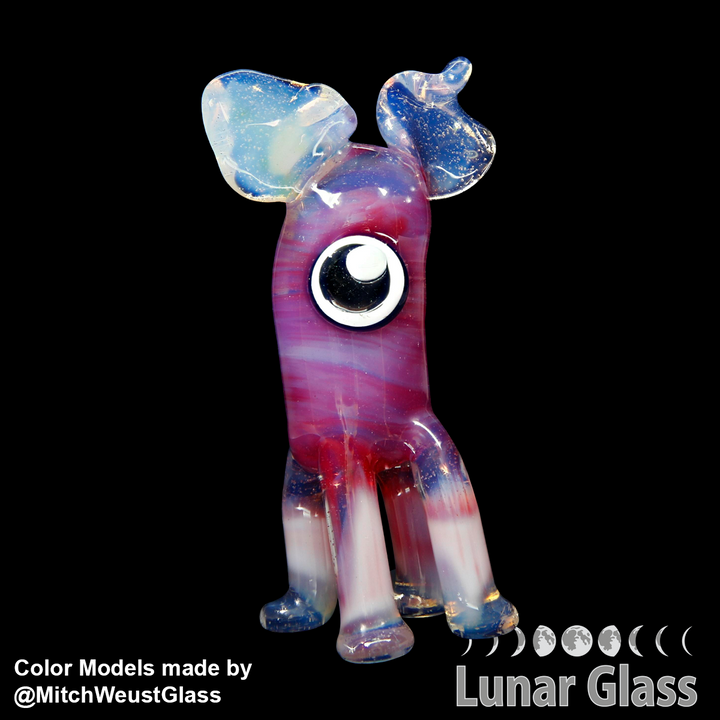 Lunar Glass Garnet Opal Strike