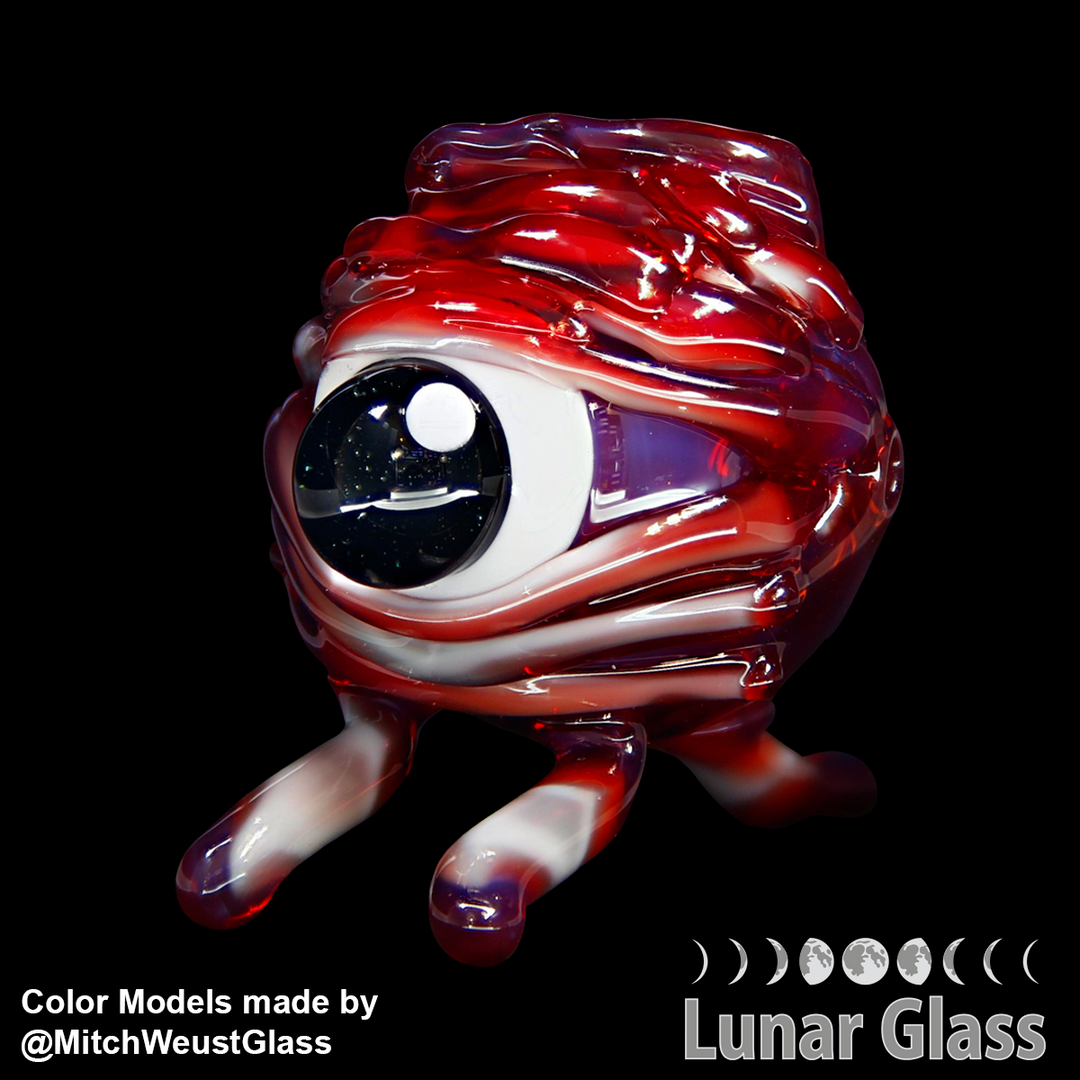 Lunar Glass Garnet Yellow Strike