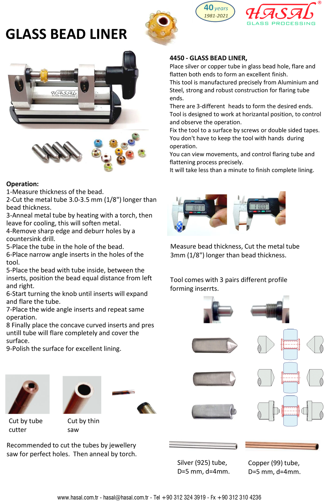Hasal Bead Core Liner