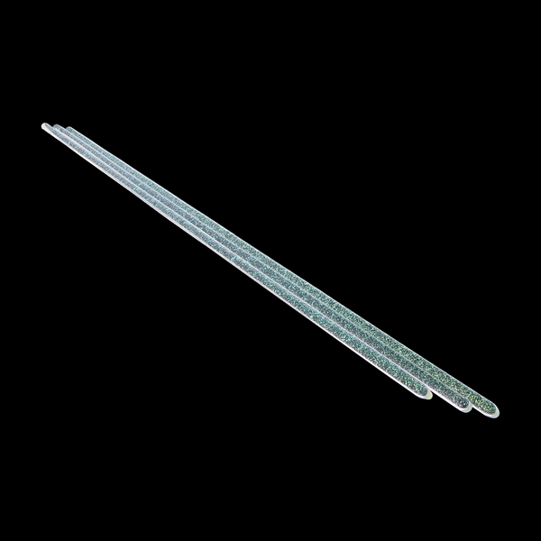 Lunar Glass Clear Inner with Cyan/Copper Dichro