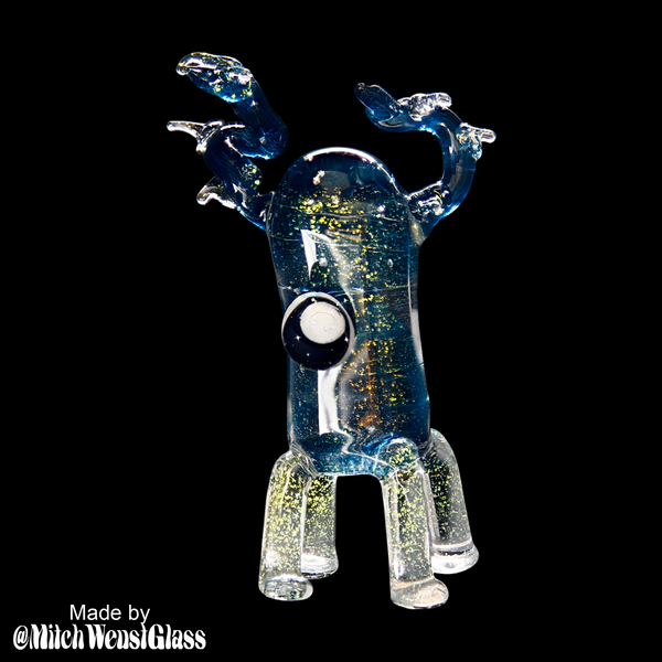 Lunar Glass Clear Inner with Cyan/Copper Dichro