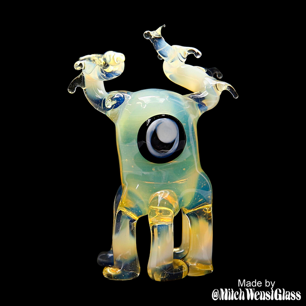 Lunar Glass Golden Moonlight Opal