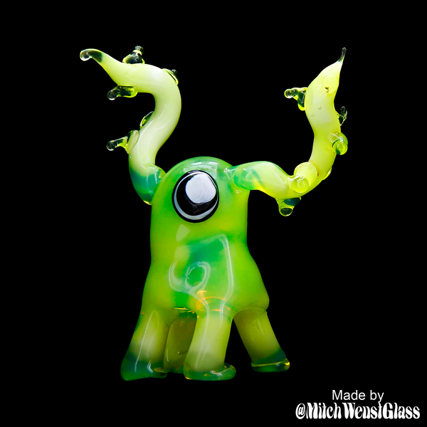 Lunar Glass Yitai Green Opal