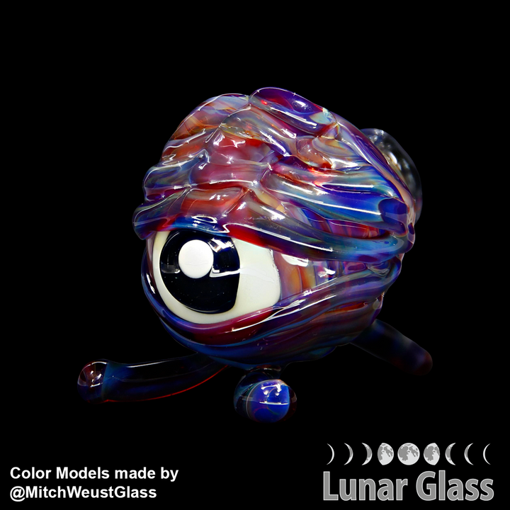 Lunar Glass Light Striking Borealis
