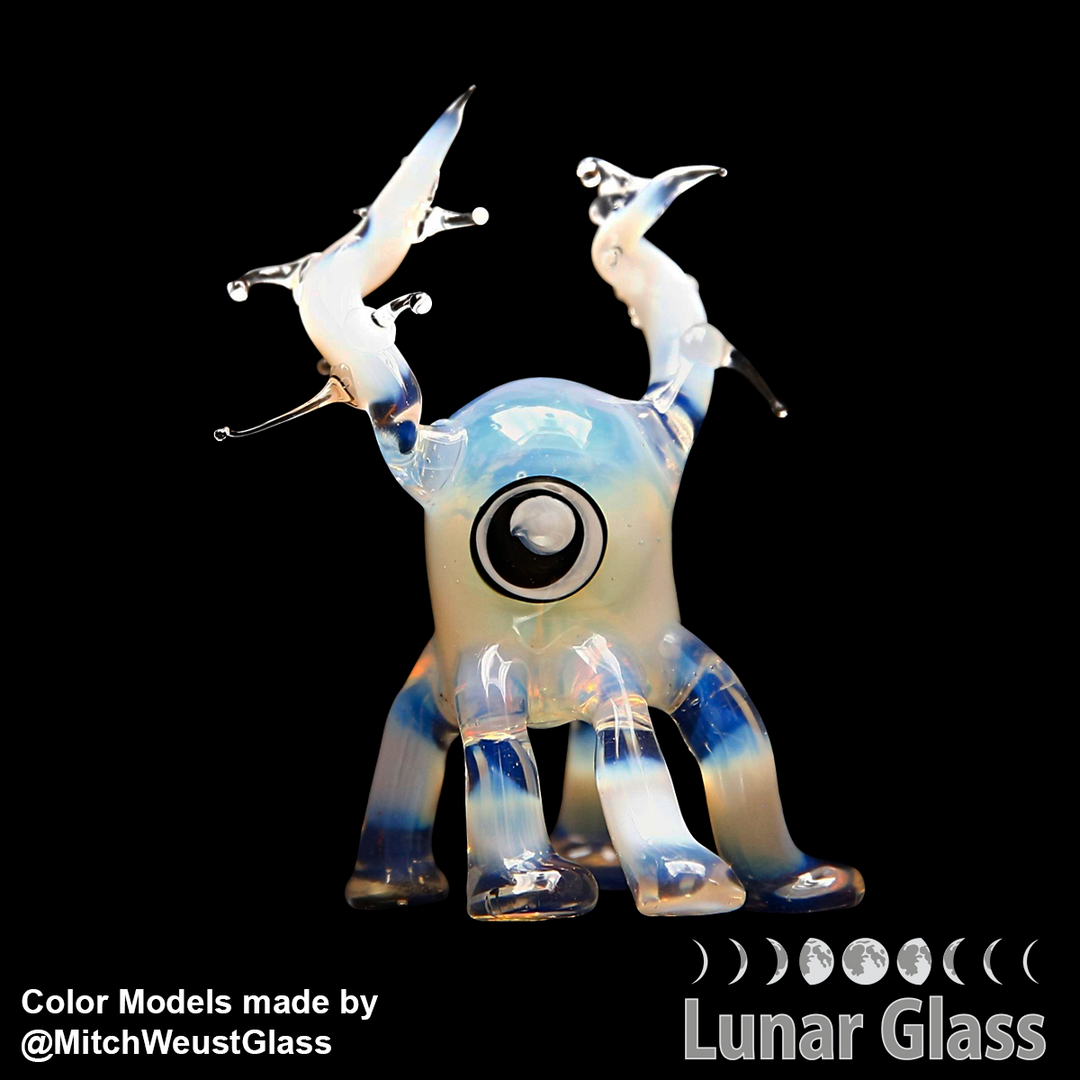 Lunar Glass Moonlight White Opal