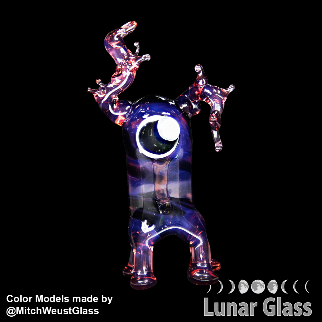 Lunar Glass Purple Opal