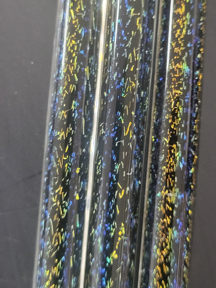 Lunar Glass Black Inner with Rainbow A Dichro