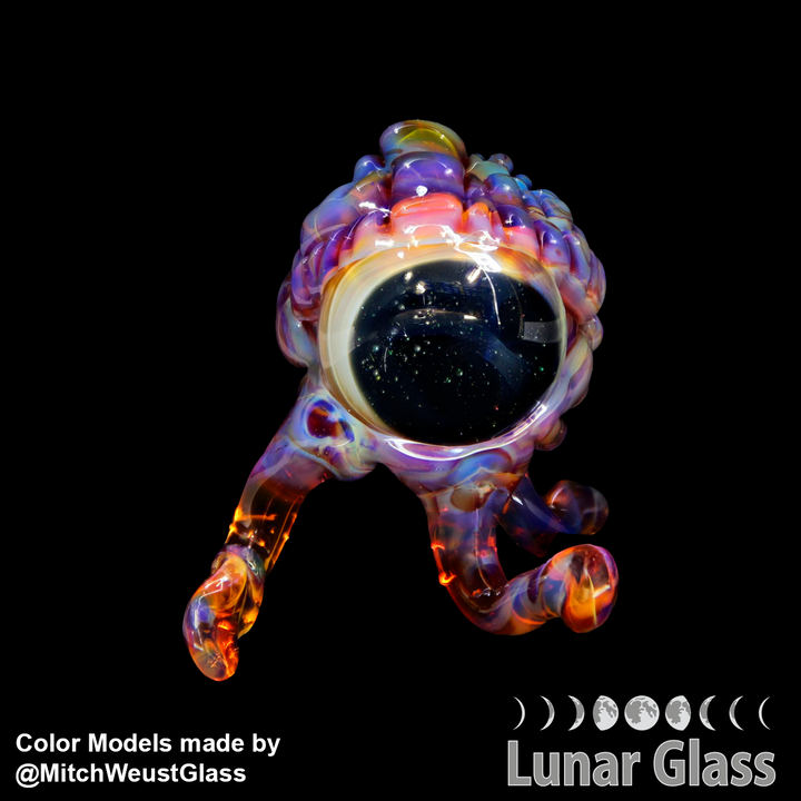 Lunar Glass Silver Rainbow