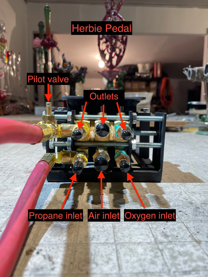 Unparalleled Glass - Foot Pedal - Economizer for Herbert Arnold