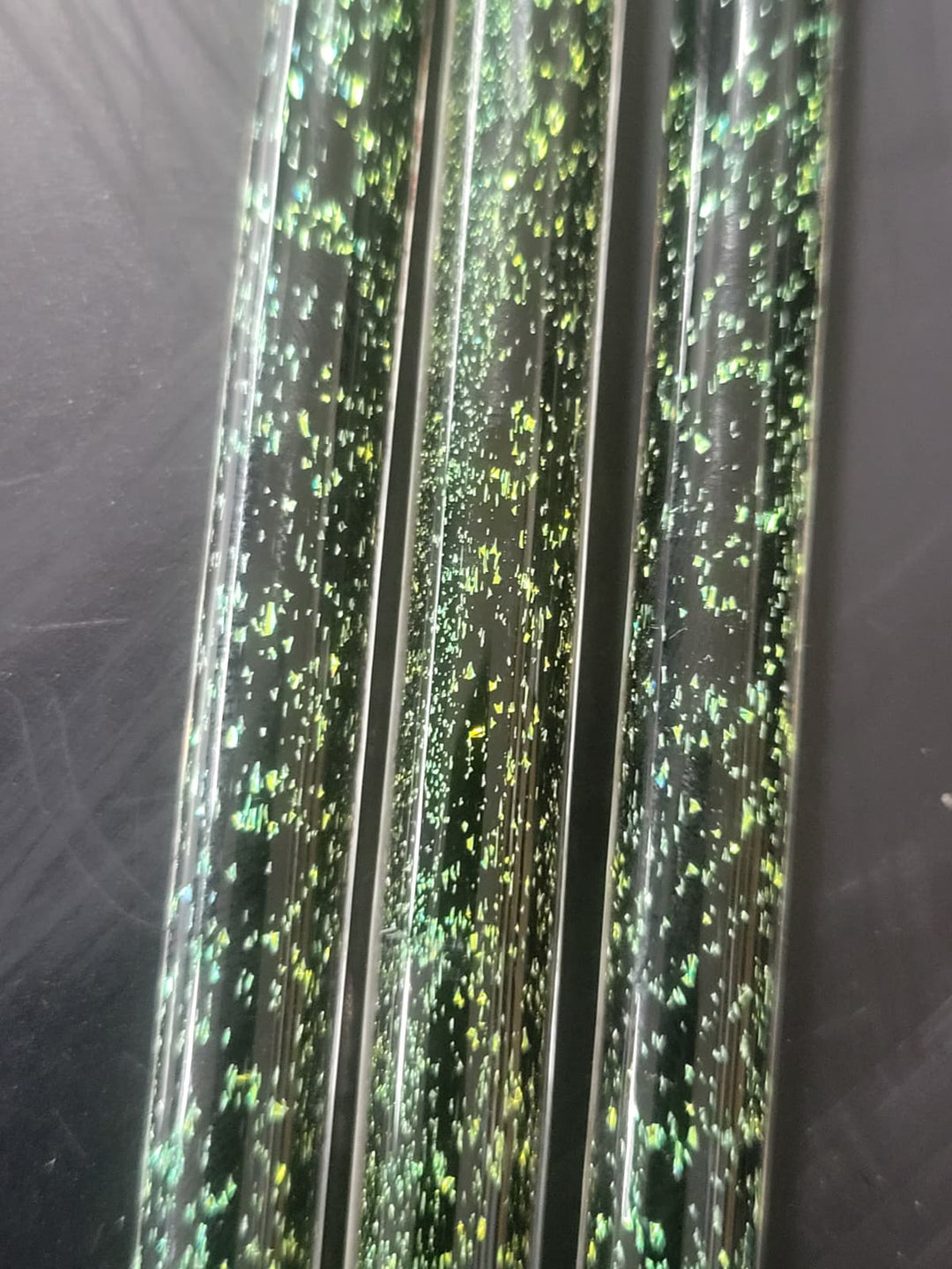 Lunar Glass Black Inner with Cyan/Copper Dichro