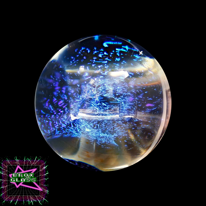 CBS Dichro (1/8") - Yellow/Blue - 33 COE