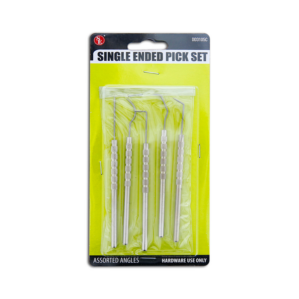 5 pc. 6" Stainless Steel Pick Set
