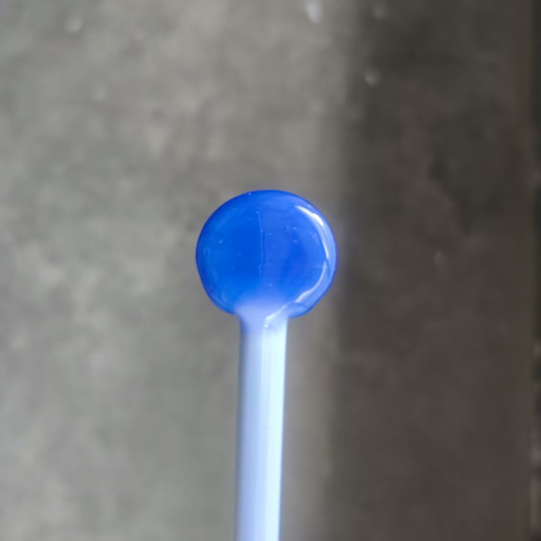 Lunar Glass Dense Blue Opal