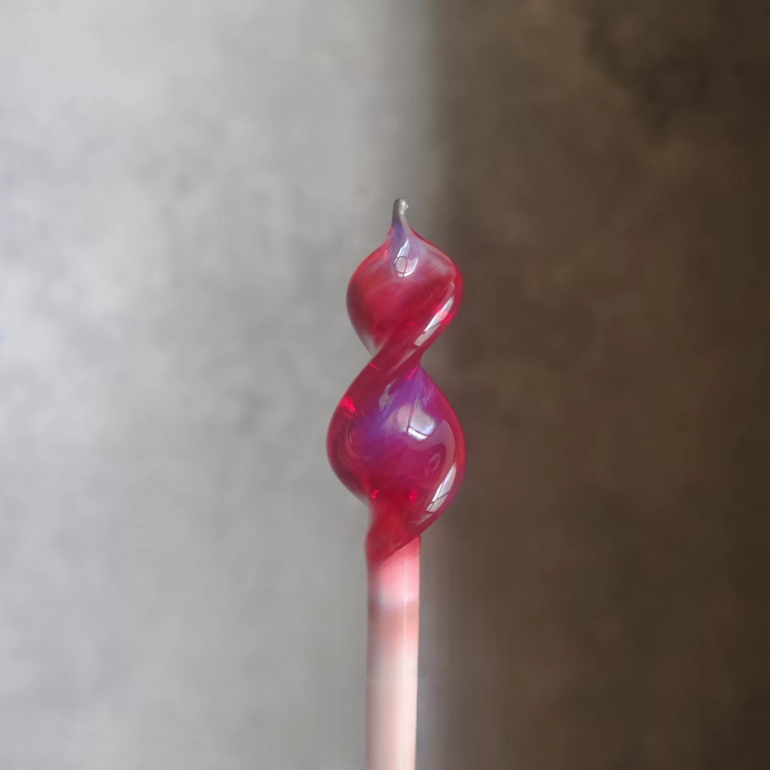 Lunar Glass Garnet Opal Strike