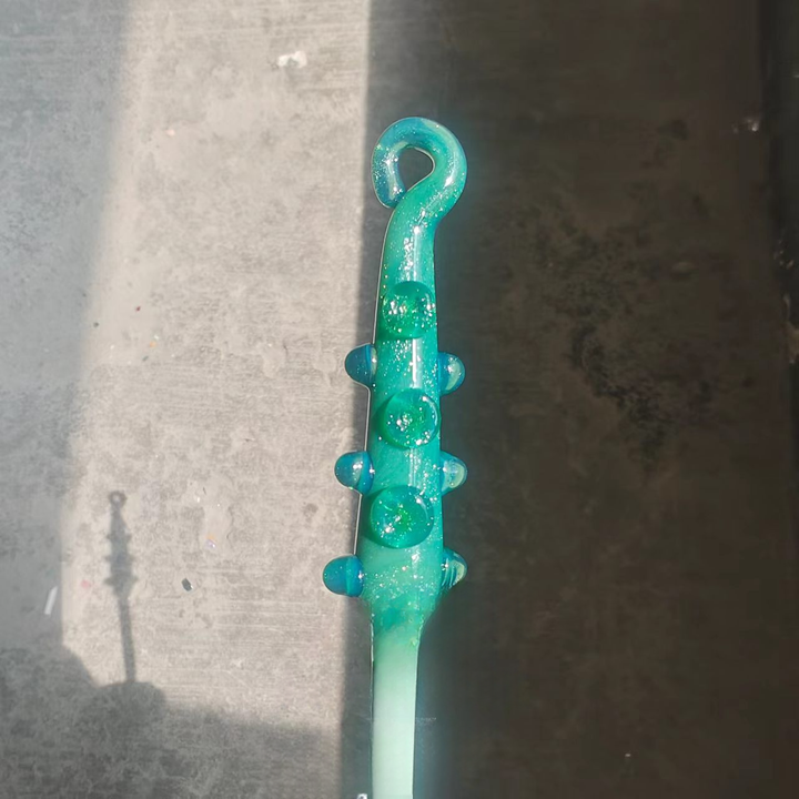Lunar Glass Soraka Green Sparkle Opal