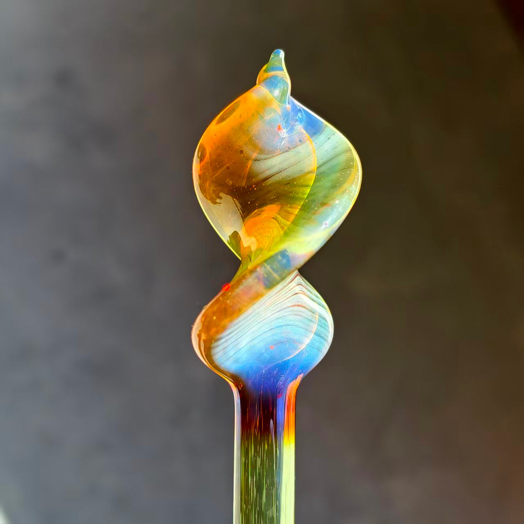 Lunar Glass Silver Amber Cyan