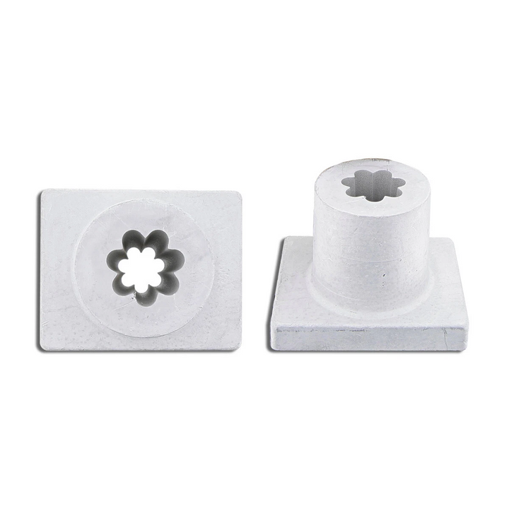 Flower Shaped Optic Mold 2" High