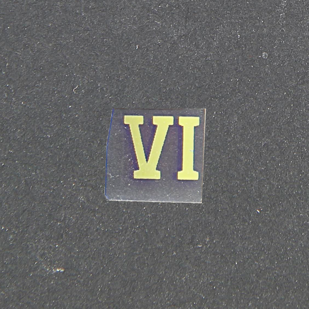 Roman Numeral 6 Image